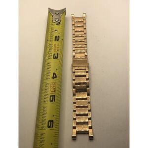 Michael Kors Watch Parts Full Band Links Clasp Rose Gold-Tone No Pins 18mm PJ335